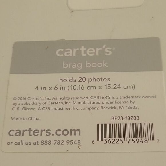 Carter's Photo Album - Pastel Colors - Picture 4 of 4